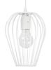 Luces Exclusivas lampa wisząca Puente E27 biała LE42152