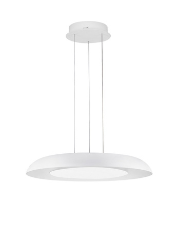 Luces Exclusivas lampa wisząca LED Capinota ściemnialna Ø 60 cm 38W 2100lm 2700-4000K IP20 biała LE44653