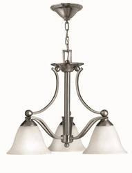 Elstead żyrandol / lampa wisząca Bolla 3xE27 nikiel HK-BOLLA3