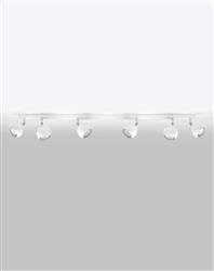 Sollux plafon (reflektorki) Oculare 6l 6xGU10 biały SL.0442