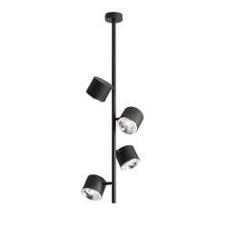 Aldex plafon (reflektorki) Bot 4 4xGU10 czarny 1047PL_L2
