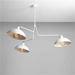 Aldex żyrandol / lampa wisząca Espace 3xE27 biała 1036E