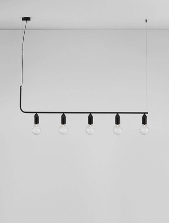 Luces Exclusivas żyrandol / lampa wisząca Bani 5xG9 czarna LE42716