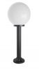 Su-ma lampa stojąca zewnętrzna Kule E27 czarna 80cm IP43 K 5002/3/K 300