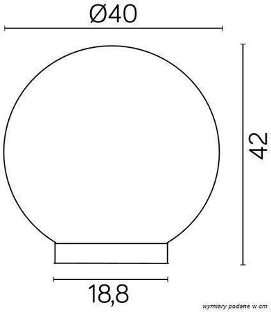 Su-ma lampa stojąca zewnętrzna Alekule E27 czarna 42cm IP44 G 400 Z