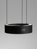 Luces Exclusivas lampa wisząca LED Almay ściemnialna Ø 20 cm 24W 1712lm 3000K IP20 czarna LE44605