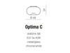 Azzardo kinkiet Optima C 5xE27 biały/chrom AZ0183