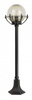 Su-ma lampa stojąca zewnętrzna Kule z koszykiem 200 E27 czarna/patyna 102cm IP43 K 5002/2/KPO FU