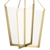 Quintiesse lampa wisząca LED Calters 72,3W 4461lm 3000K złota QN-CALTERS-P-L-CG