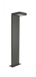 Su-ma lampa stojąca zewnętrzna LED Karo 10W 720lm 4000K 58cm popielata IP54 KR-580