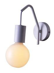 Candellux kinkiet Basso E27 biały 21-70982