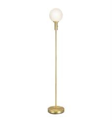 Markslojd lampa podłogowa Minna E14 biało/mosiężna 144,5cm 106867