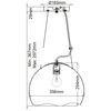Quintiesse lampa wisząca Nula E27 biało/złota QN-NULA-1P