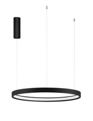 Luces Exclusivas lampa wisząca LED Zacapu 42W 2352lm 3000K czarna LE42794