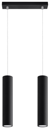 Sollux lampa wisząca Lagos 2 2xGU10 biała SL.0328