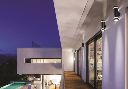 Azzardo kinkiet zewnętrzny LED Jason 9W 800lm 4000K szary IP65 AZ5218