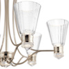 Quintiesse lampa wisząca LED Kayva 36W 2375lm 3000K nikiel IP44 QN-KAYVA13-PN