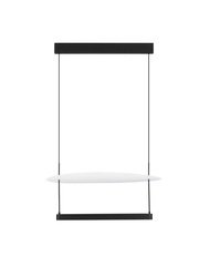 Luces Exclusivas lampa wisząca LED Tiraque ściemnialna 40W 2560lm 3000K IP20 czarna LE44629