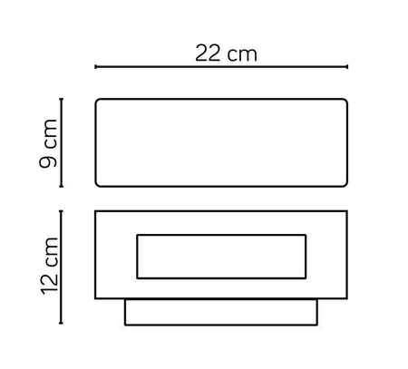 Su-ma kinkiet zewnętrzny Zen E27 szary IP54 ZN-K100