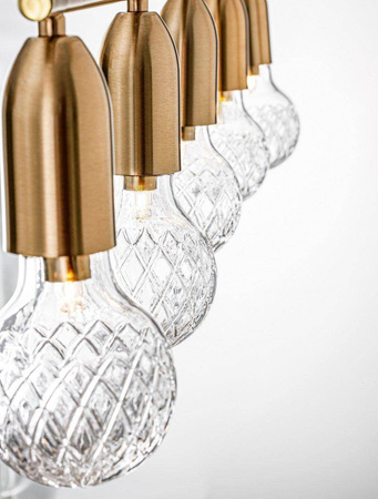 Luces Exclusivas żyrandol / lampa wisząca Bani 5xG9 czarna LE42712