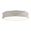 TK Lighting plafon Kantoor 6xE27 beżowy 6196