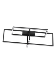 Luces Exclusivas lampa sufitowa LED Baldo ściemnialna 31W 3180lm 3000K IP20 czarna LE43581