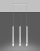 Sollux lampa wisząca Wezyr 3 3xG9 biała SL.0959