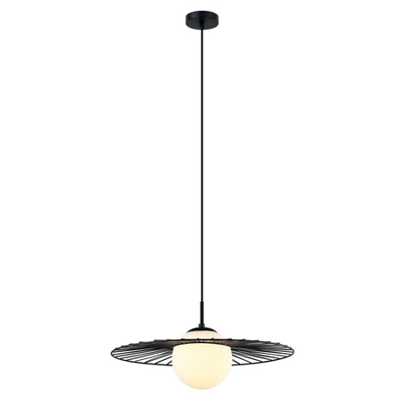 Italux lampa wisząca Sally E27 czarna MDM-4003/1 BK