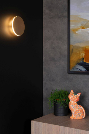 Lucide plafon LED Eklyps 6W 360lm 3000K złoty 46201/06/02