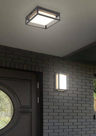 Trio plafon zewnętrzny LED Witham 14W 1550lm 2300/3000/4000K antracytowy IP54 677860142