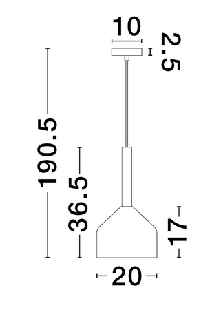 Luces Exclusivas lampa wisząca LED Bajos Ø 20 cm G9 1x5W IP20 złota LE43391
