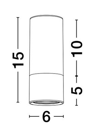 Luces Exclusivas lampa sufitowa LED Bahtaj Ø 6 cm GU10 1x10W IP20 czarno/złota LE43633