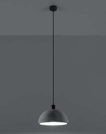 Sollux lampa wisząca Pablito E27 szara SL.0847
