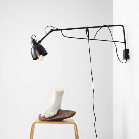 Aldex kinkiet Soho E27 czarny 1002C1_D