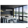 SLV lampa wisząca LED One 80 34W 1270lm 3000/4000K 130° ściemnialna biała Ø80cm 1004764