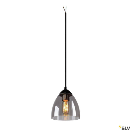 SLV lampa wisząca Para Cone GU10 czarna Ø13,5cm 1006159