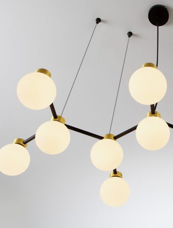 Luces Exclusivas lampa wisząca LED Caminos G9 14x5W IP20 czarno/złota LE44545