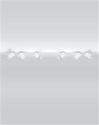 Sollux plafon (reflektorki) Merida 6l 6xGU10 biały SL.0464