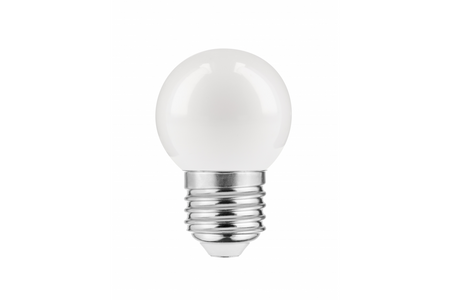 GTV żarówka LED E27 1W 50lm biała LD-B45C01W-WH