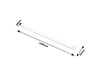 Rabalux lampka podszafkowa Drop Light LED 40W 3200lm 4000K biała IP65 1455