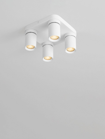 Luces Exclusivas lampa sufitowa LED Galvez GU10 4x10W IP20 biała LE44404