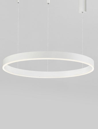 Luces Exclusivas lampa wisząca LED Jaca CCT ściemnialna z pilotem Ø 80 cm 50W 3684lm 2700-6000K IP20 biała LE43513