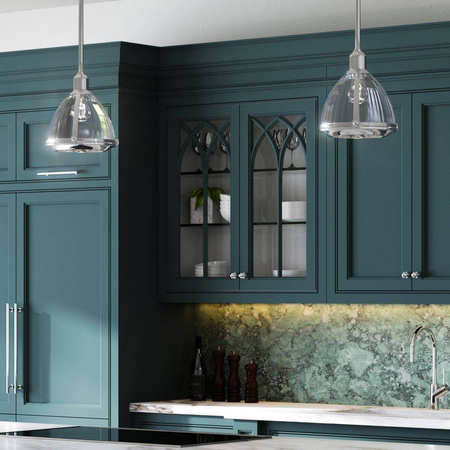 Quintiesse lampa wisząca Elroy E27 nikiel QN-ELROY-PN