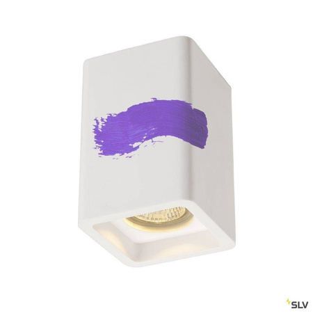 SLV plafon techniczny Plastra CL-1 GU10 biały 148004