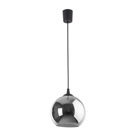 TK Lighting lampa wisząca Venezia E27 czarno/dymiona 5740