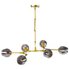 Step Into Design żyrandol / lampa wisząca Modern Orchid 6 6xE27 złota ST-1232-6 GOLD