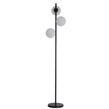 Light Prestige lampa podłogowa Dorado 3xE14 czarno/biała LP-002/3F BK