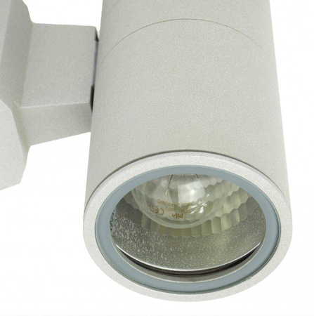 Su-ma kinkiet zewnętrzny Adela E27 srebrny IP54 7002 AL