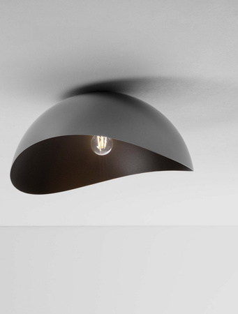 Luces Exclusivas lampa sufitowa LED Guanipa Ø 50 cm E27 1x12W IP20 czarna LE44893