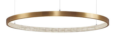 Luces Exclusivas lampa wisząca LED Moron 60W 4030lm 3000K mosiężna LE41706